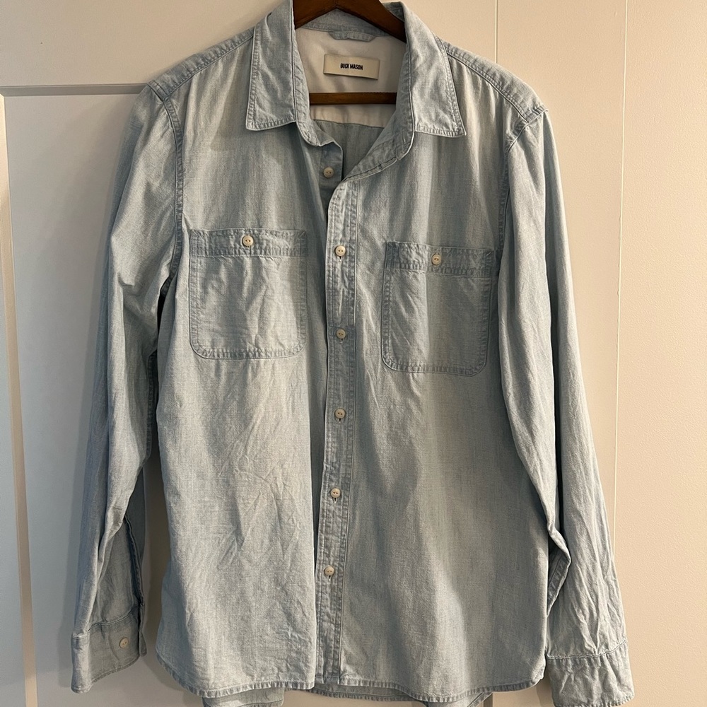Buck Mason Light Wash Shirt
